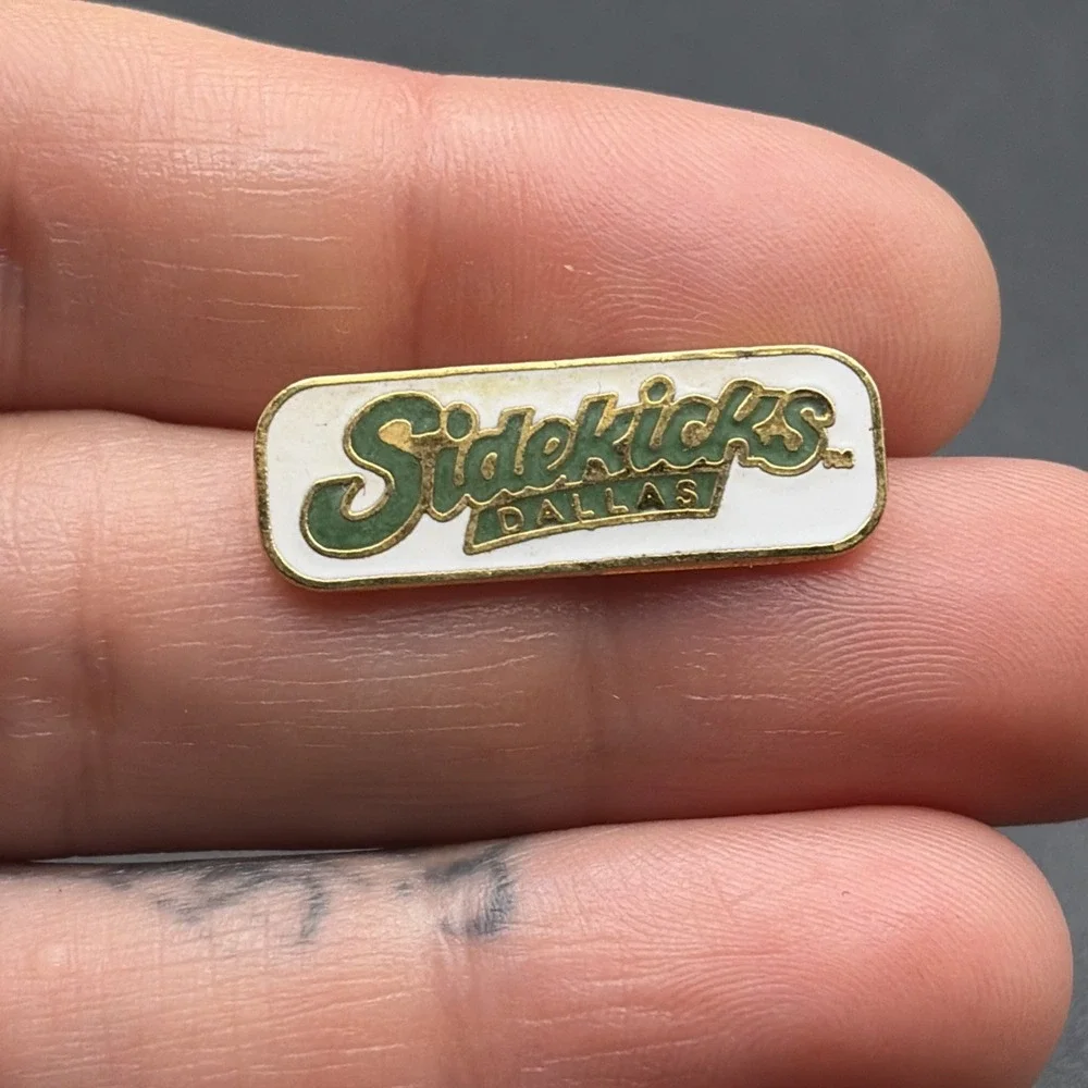 Sidekicks Indoor Soccer Team Dallas‎ Texas Lapel Hat Pin